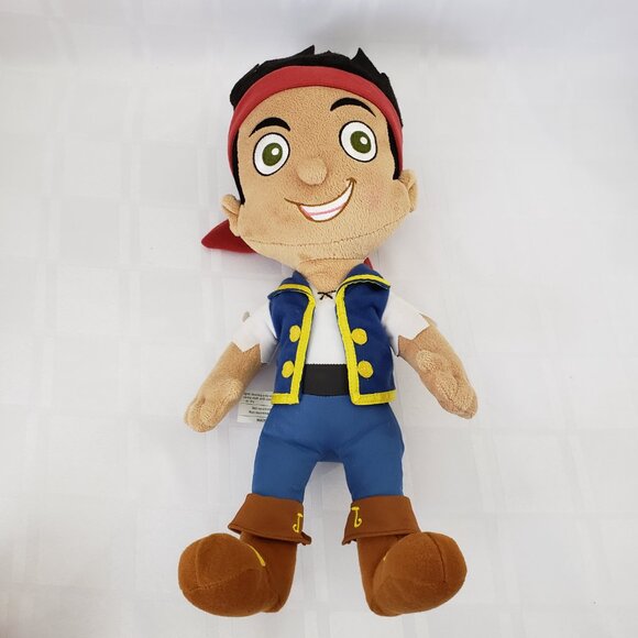 Disney JAKE And The Neverland Pirates 13” Plush Stuffed Doll - Picture 2 of 7